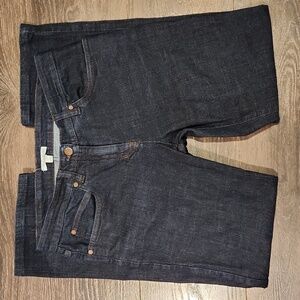 ❤ EILEEN FISHER STRAIGHT ANKLE JEANS - ORGANIC COTTON, XS (2 -4)